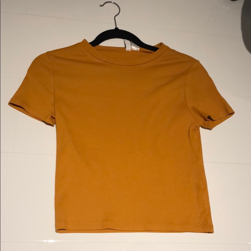 H&M Mustard Top